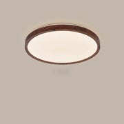 Round Flush Mount Moon Bedroom LED Dimmable Ceiling Light