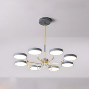 Nordic Modern Iron LED Ceiling Light for Living Room