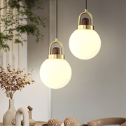 Glass Globe Splendor Pendant Light-Lampsmodern