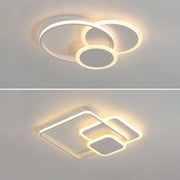 Square and Round Acrylic LED Bedroom Dimmable Ceiling Light