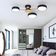 Multi Bulbs Round LED Ceiling Light for Bedroom