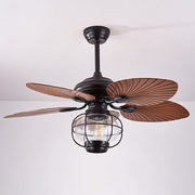 Black Creative Flying Ceiling Fans with Outdoor Lighting