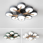 Branch Creative Iron Living Room LED Ceiling Light