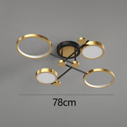 Modern Luxurious Metal LED Living Room Ceiling Light