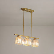 Modern Art Deco Glass Kitchen Island Lamps