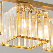 Modern Art Deco Glass Kitchen Island Lamps