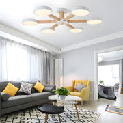 Nordic Multi-Ring LED Living Room Ceiling Light