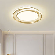 Modern Round Spiral Ring LED Ceiling Light