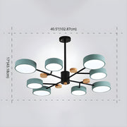 Creative Acrylic LED Ceiling Light for Living Room