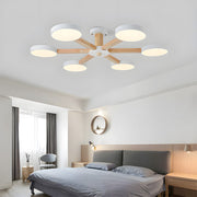 Nordic Multi-Ring LED Living Room Ceiling Light