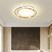 Modern Round Spiral Ring LED Ceiling Light