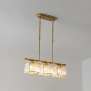 Modern Art Deco Glass Kitchen Island Lamps