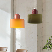 Simple Glass Art Pendant Light For Kitchen Island