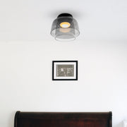 Nordic Medieval Simple Glass LED Ceiling Light