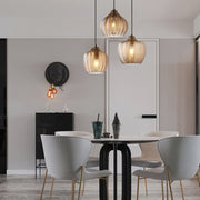 Nordic Creative Multi-shape Glass Kitchen Island Pendant Lamp