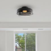 Nordic Medieval Simple Glass LED Ceiling Light