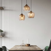 Nordic Creative Multi-shape Glass Kitchen Island Pendant Lamp