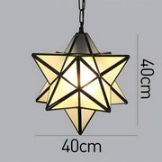 Nordic Creative Stars Metal Pendant Lights For Living Room