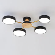 Multi Bulbs Round LED Ceiling Light for Bedroom