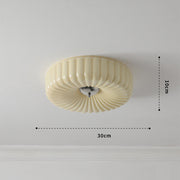 Medieval Cream Style Bauhaus Glass Ceiling Light -Homdiy