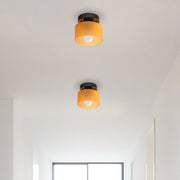 Bauhaus Colourful Glass Hallway Ceiling Light