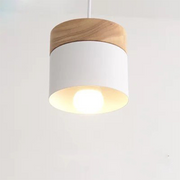 Nordic Wood Modern Round Lamping