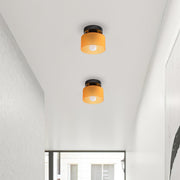 Bauhaus Colourful Glass Hallway Ceiling Light