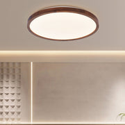 Round Flush Mount Moon Bedroom LED Dimmable Ceiling Light