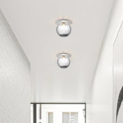 Contemporary Hallway Glass Ceiling Lighting