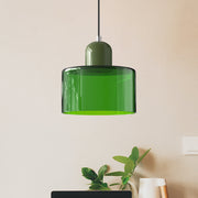 Simple Glass Art Pendant Light For Kitchen Island