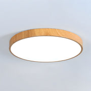 Wood LED Dimmable Ceiling Lamp