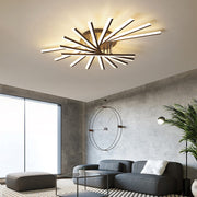 Nordic Metal Creative Strip LED Ceiling Light