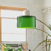 Simple Glass Art Pendant Light For Kitchen Island