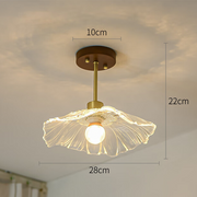 Different Styles Glass Hallway Ceiling Lights