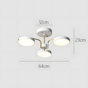 Nordic Modern Iron LED Ceiling Light for Living Room