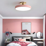 Simplicity Round Flush Mount Dimmable Ceiling Light