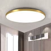 Minimalism Round Flush LED Dimmable Ceiling Light