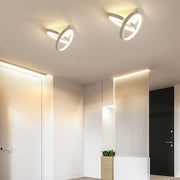 Modern Simple Metal Flush Mount Hallway Ceiling Light