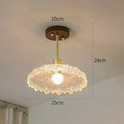 Different Styles Glass Hallway Ceiling Lights