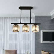 Modern Art Deco Glass Kitchen Island Lamps