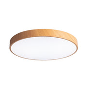 Wood LED Dimmable Ceiling Lamp