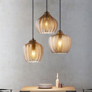 Nordic Creative Multi-shape Glass Kitchen Island Pendant Lamp