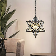 Nordic Creative Stars Metal Pendant Lights For Living Room