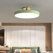 Simple Round Flush Mount Living Room Led Ceiling Light