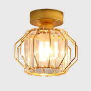 Antique Mini Glass Ceiling Light For Dining Room