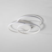 Modern Minimalist Creative White Multi-ring Living Room LED Ceiling Lights