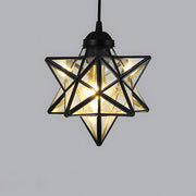 Nordic Creative Stars Metal Pendant Lights For Living Room