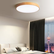 Wood LED Dimmable Ceiling Lamp