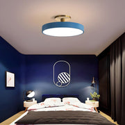 Simplicity Round Flush Mount Dimmable Ceiling Light