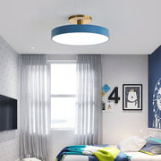 Simplicity Round Flush Mount Dimmable Ceiling Light